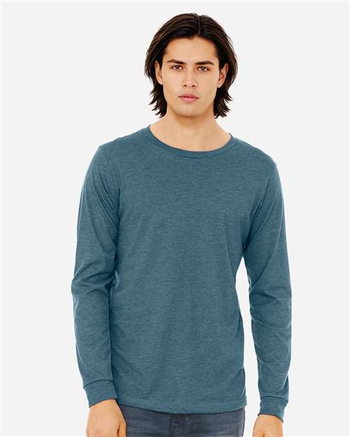 Heather CVC Long Sleeve Tee