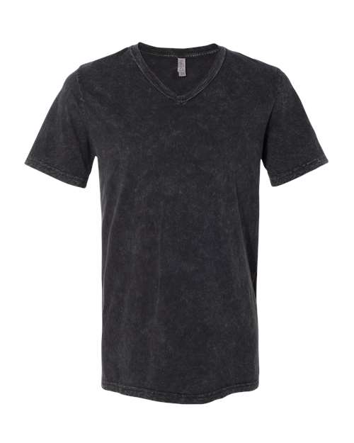 Unisex Textured Jersey V-Neck Tee