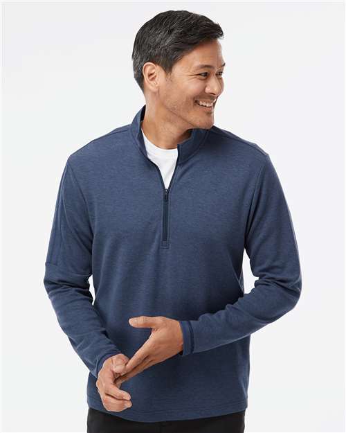 Men's 3-Stripes Quarter-Zip Sweater Pullover