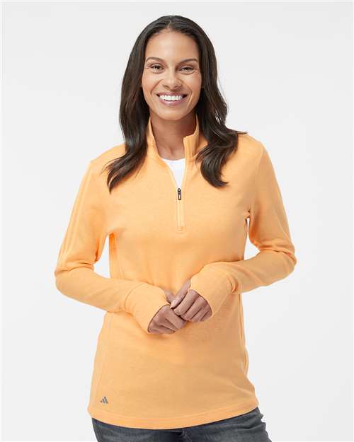 Women's 3-Stripes Quarter-Zip Sweater Pullover