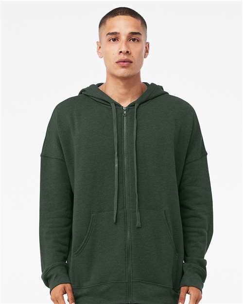 Unisex Sponge Fleece DTM Full-Zip Hoodie Sweatshirt