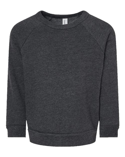 Toddler Sponge Fleece Raglan Crewneck Sweatshirt
