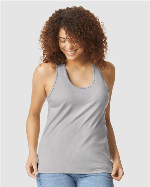 Women's Softstyle® CVC Racerback Tank Top
