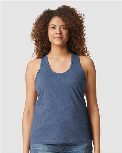 Women's Softstyle® CVC Racerback Tank Top