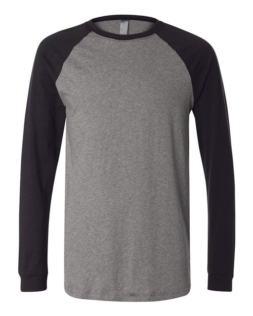 Men's Long Sleeve Jersey Baseball Tee