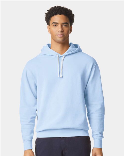 Unisex Garment-Dyed Lightweight Fleece Hooded Sweatshirt