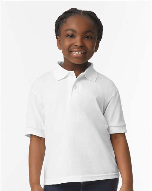 Youth DryBlend® Jersey Polo