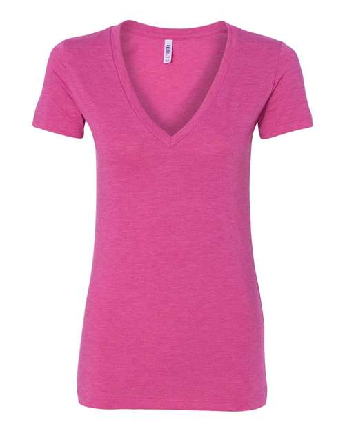 Women’s Triblend Deep V-Neck Tee