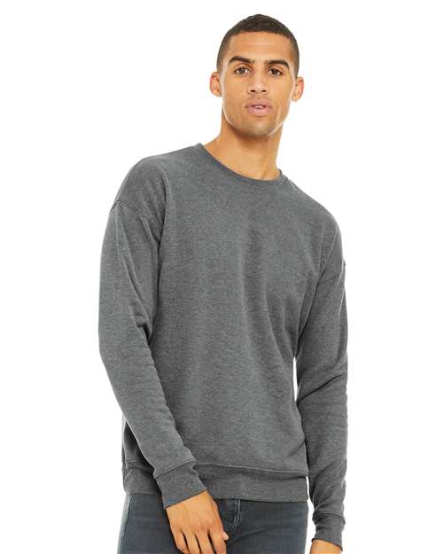 Unisex Sponge Fleece Drop Shoulder Crewneck Sweatshirt