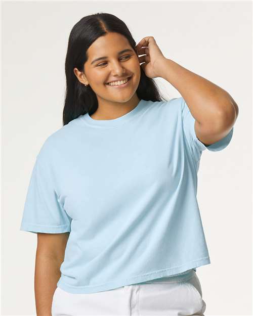Women's Garment-Dyed Heavyweight Boxy T-Shirt
