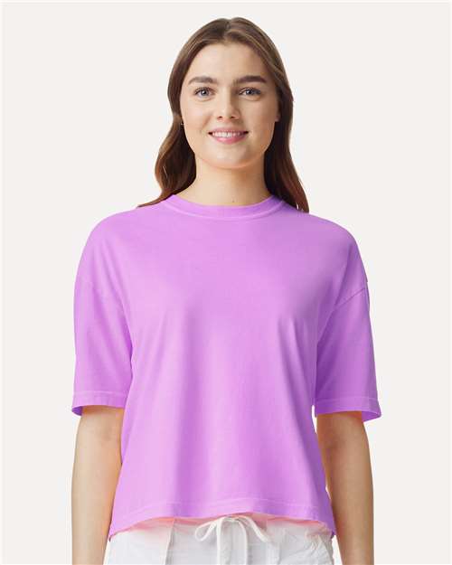 Women's Garment-Dyed Heavyweight Boxy T-Shirt