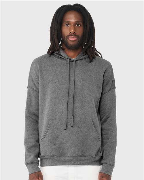Unisex Sponge Fleece Drop Shoulder Hoodie Sweatshirt