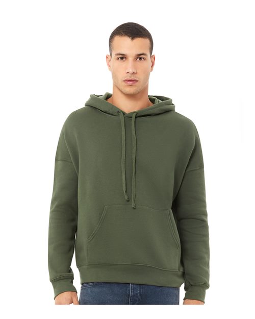 Unisex Sponge Fleece Drop Shoulder Hoodie Sweatshirt