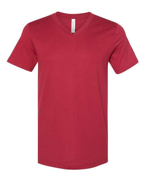 Unisex Jersey V-Neck Tee