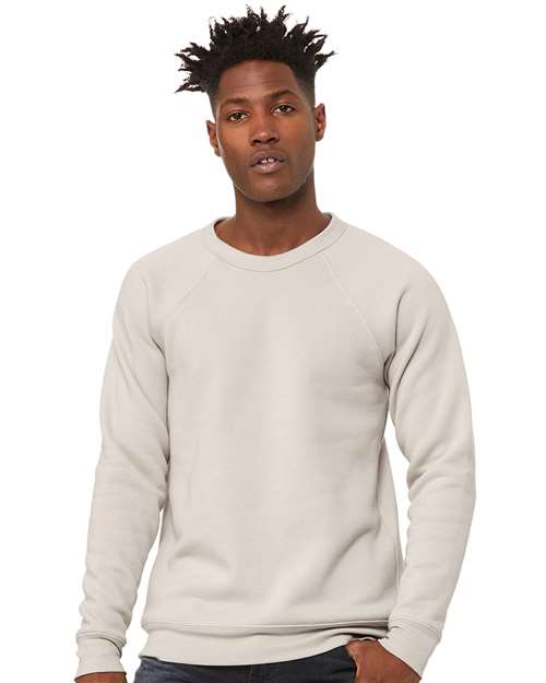 Unisex Sponge Fleece Raglan Crewneck Sweatshirt