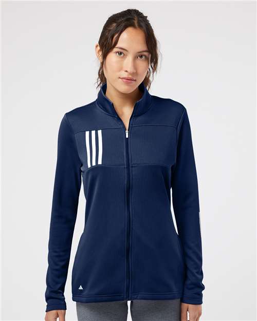 Women's 3-Stripes Double Knit Full-Zip Jacket
