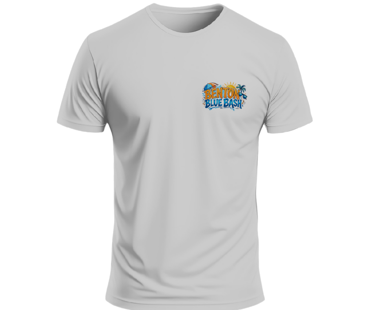 Benton Blue Bash Youth T-Shirt (Left Chest Front Image)
