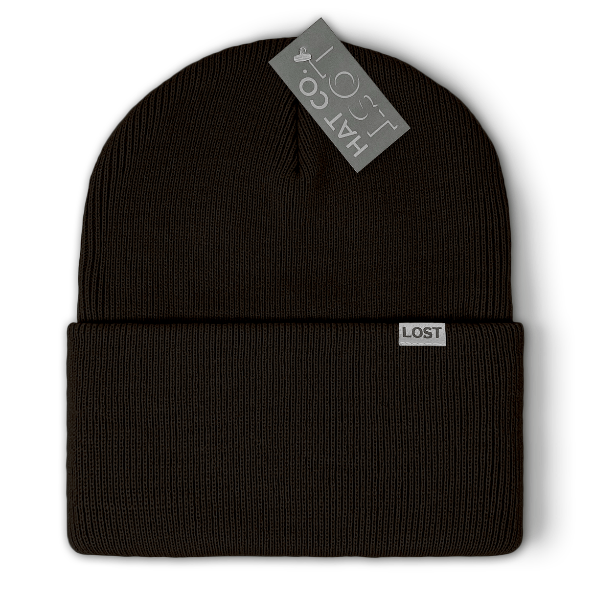 Black Cold Front Beanie - Lost Hat Co.