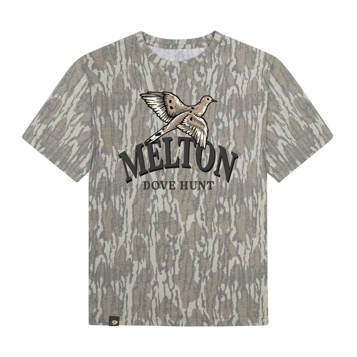 Melton Dove Hunt Tee (Bottomland), Melton Dove Hunt on Mossy Oak Bottomland