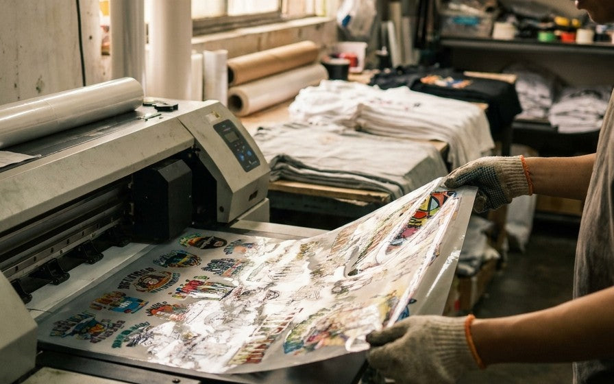 Our DTF printer, running your designs