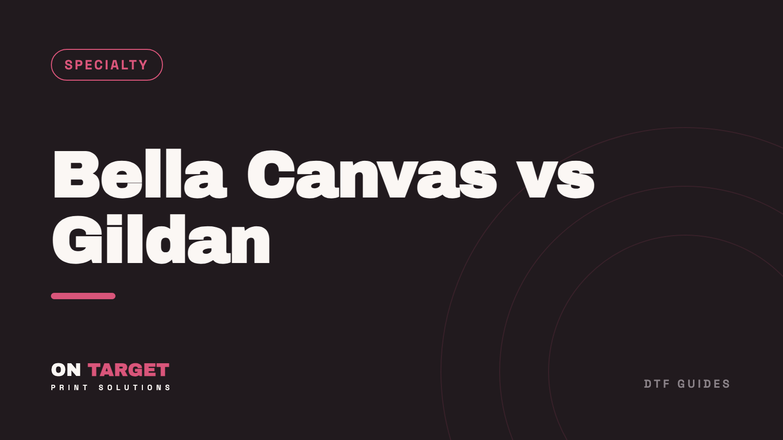 Bella Canvas 3001 vs Gildan 5000 for DTF