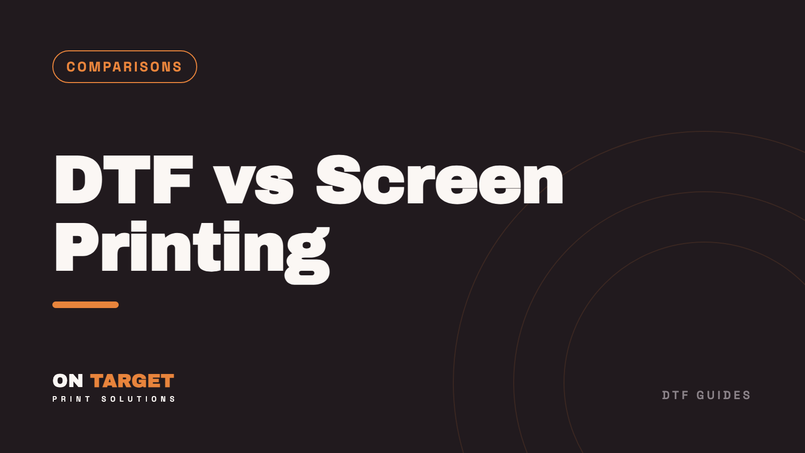 DTF vs Screen Printing: Cost & Break-Even