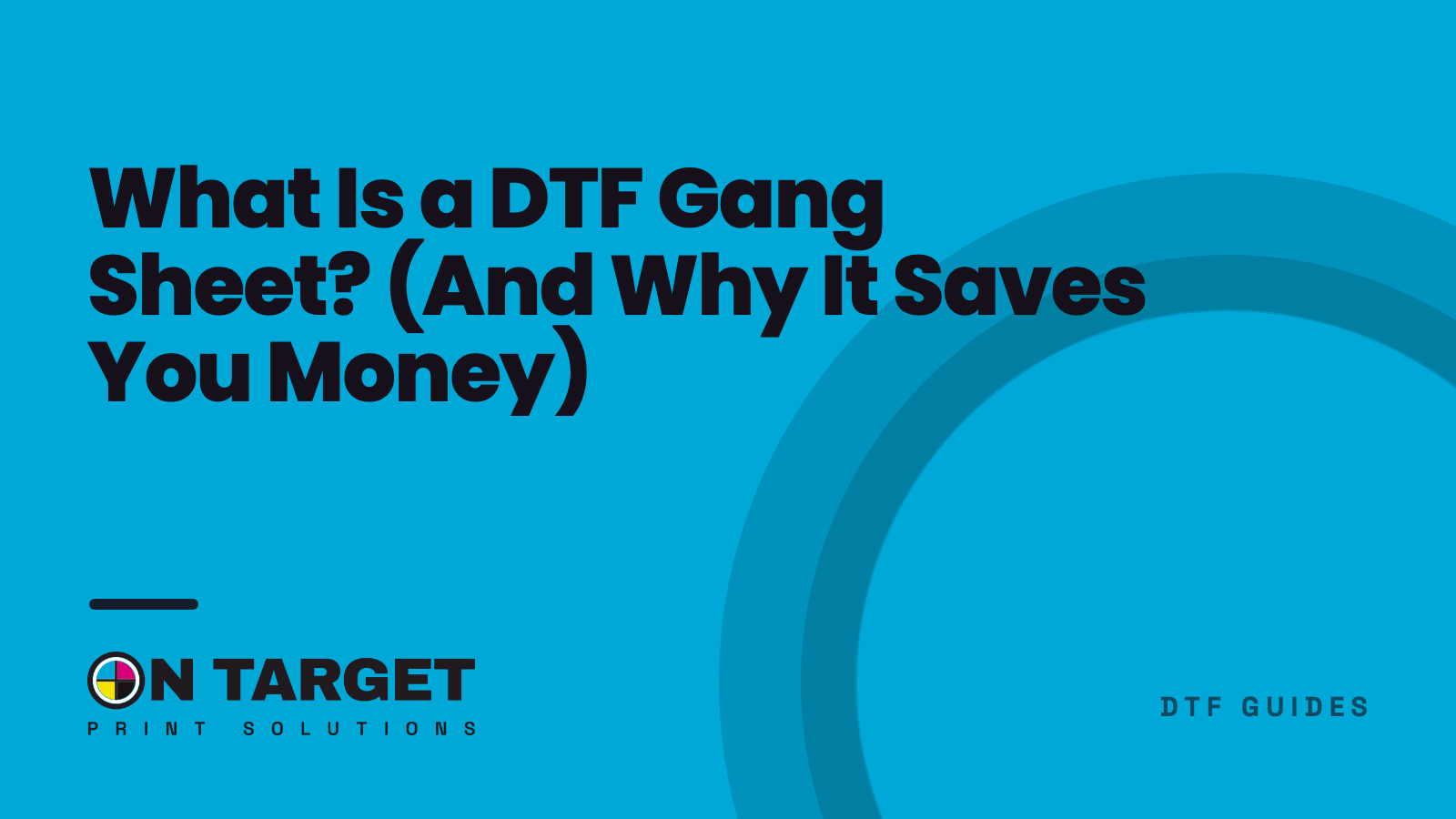 What Is a DTF Gang Sheet? (And Why It Saves You Money)