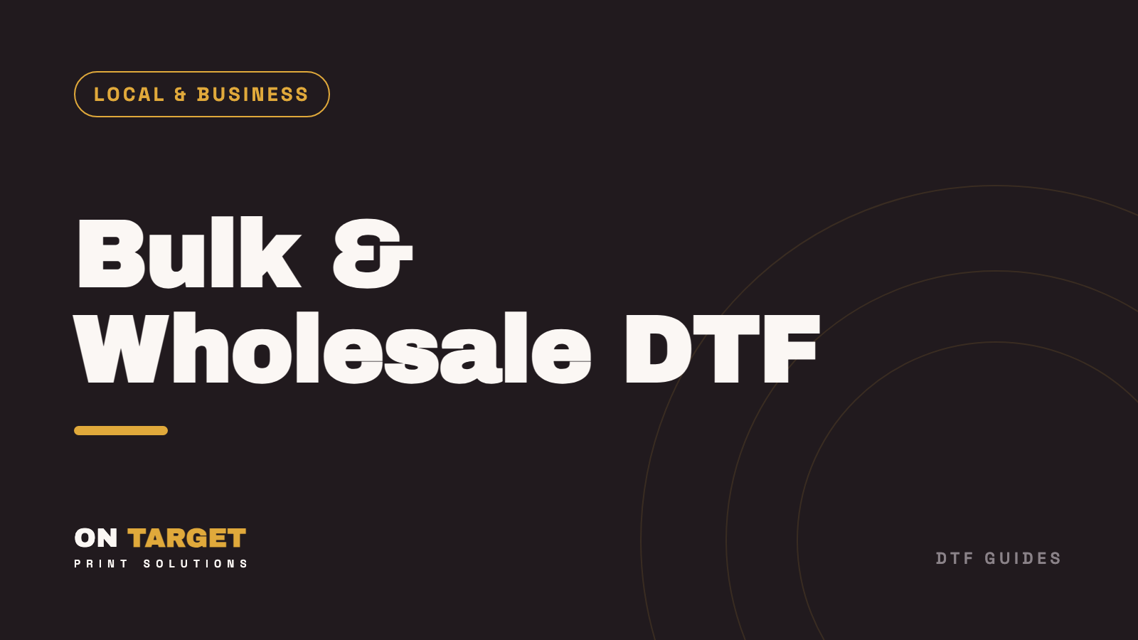 Bulk & Wholesale DTF Transfers for Resellers
