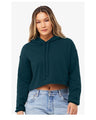 Women's Crop Fleece Hoodie Sweatshirt