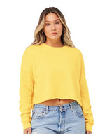 Women's Crop Fleece Crewneck Sweatshirt