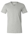 Unisex Heather CVC V-Neck Tee