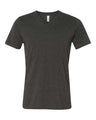 Unisex Heather CVC V-Neck Tee