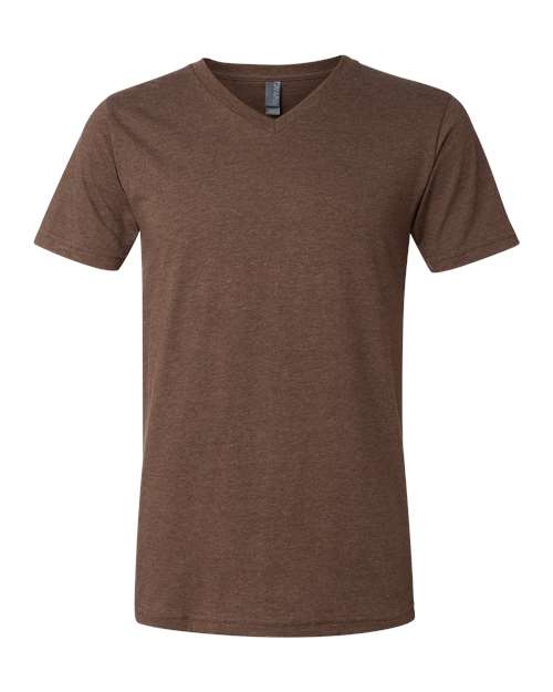 Unisex Heather CVC V-Neck Tee