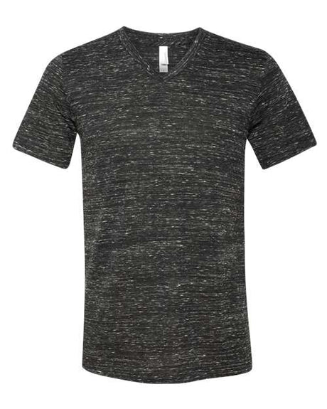 Unisex Textured Jersey V-Neck Tee