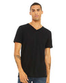 Unisex Textured Jersey V-Neck Tee