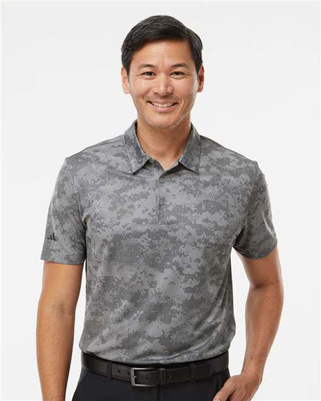 Men's All Over Camo Print Polo