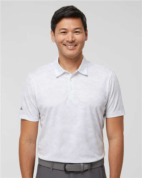 Men's All Over Camo Print Polo
