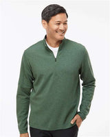Men's 3-Stripes Quarter-Zip Sweater Pullover