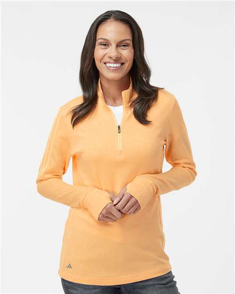 Women's 3-Stripes Quarter-Zip Sweater Pullover