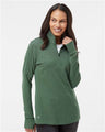 Women's 3-Stripes Quarter-Zip Sweater Pullover