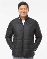 Men's 3-Stripes Puffer Full-Zip Jacket