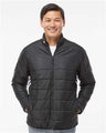 Men's 3-Stripes Puffer Full-Zip Jacket