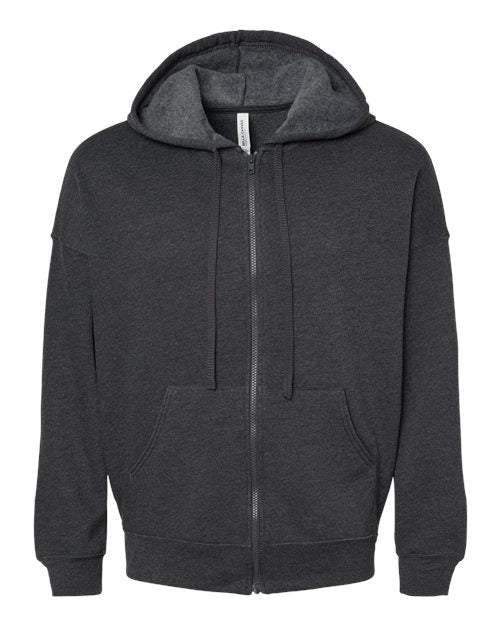 Unisex Sponge Fleece DTM Full-Zip Hoodie Sweatshirt