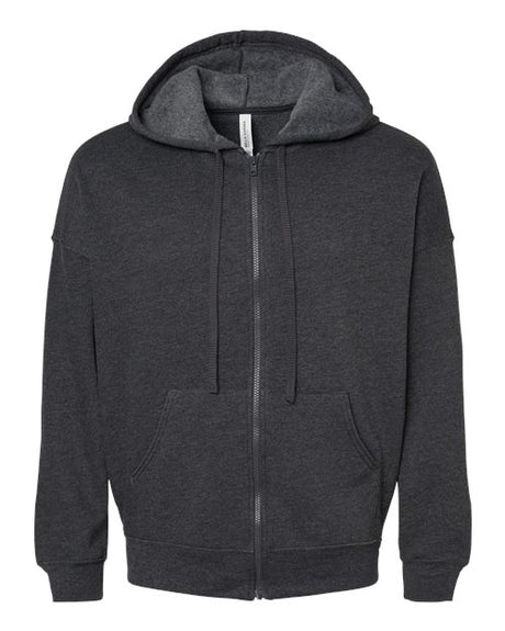 Unisex Sponge Fleece DTM Full-Zip Hoodie Sweatshirt
