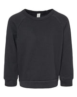 Toddler Sponge Fleece Raglan Crewneck Sweatshirt