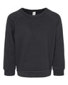 Toddler Sponge Fleece Raglan Crewneck Sweatshirt