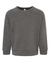 Toddler Sponge Fleece Raglan Crewneck Sweatshirt