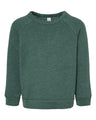 Toddler Sponge Fleece Raglan Crewneck Sweatshirt