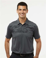 Men's Camo Chest Print Polo
