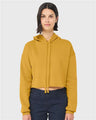 Women's Crop Fleece Hoodie Sweatshirt